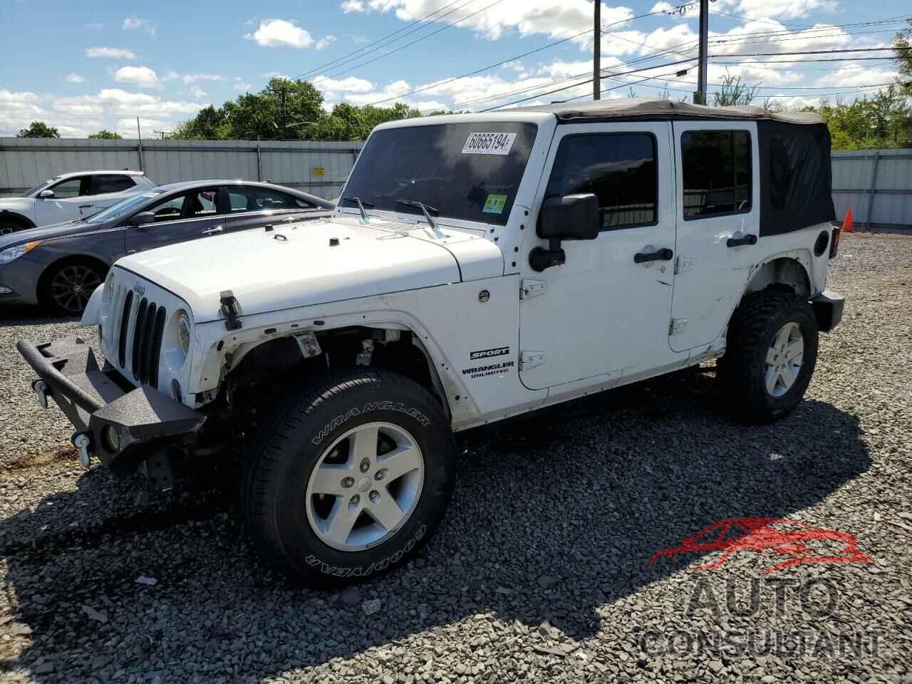 JEEP WRANGLER 2016 - 1C4BJWDGXGL341124