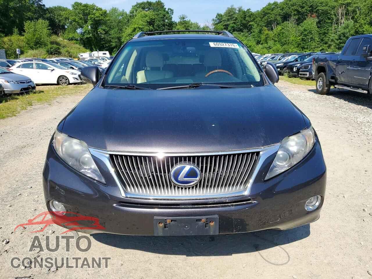 LEXUS RX450 2010 - JTJBC1BA3A2011122