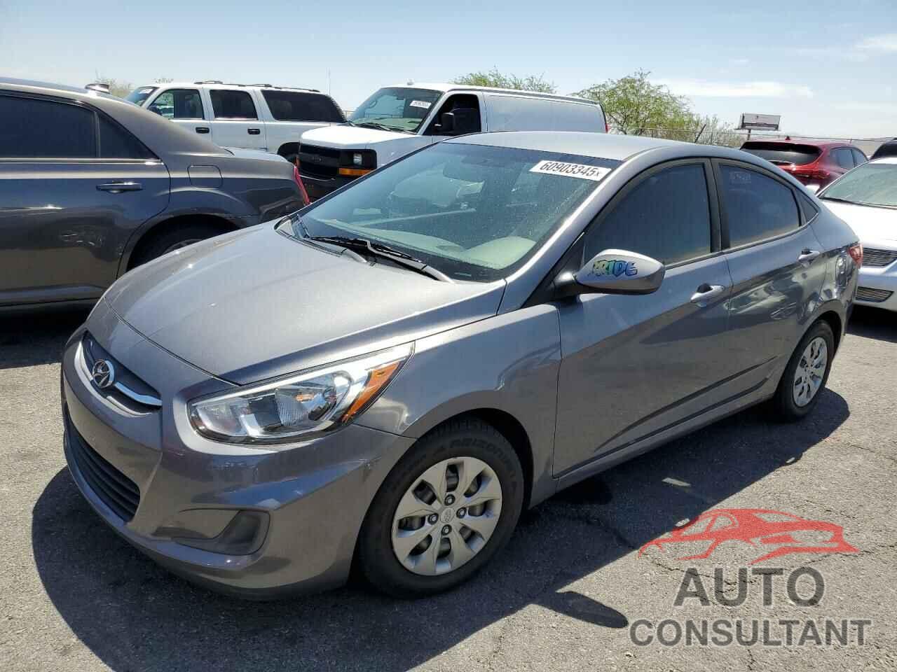 HYUNDAI ACCENT 2017 - KMHCT4AE7HU235887