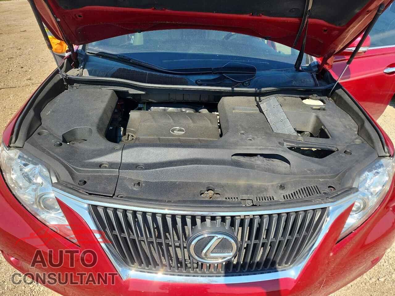LEXUS RX350 2012 - 2T2BK1BA0CC129926