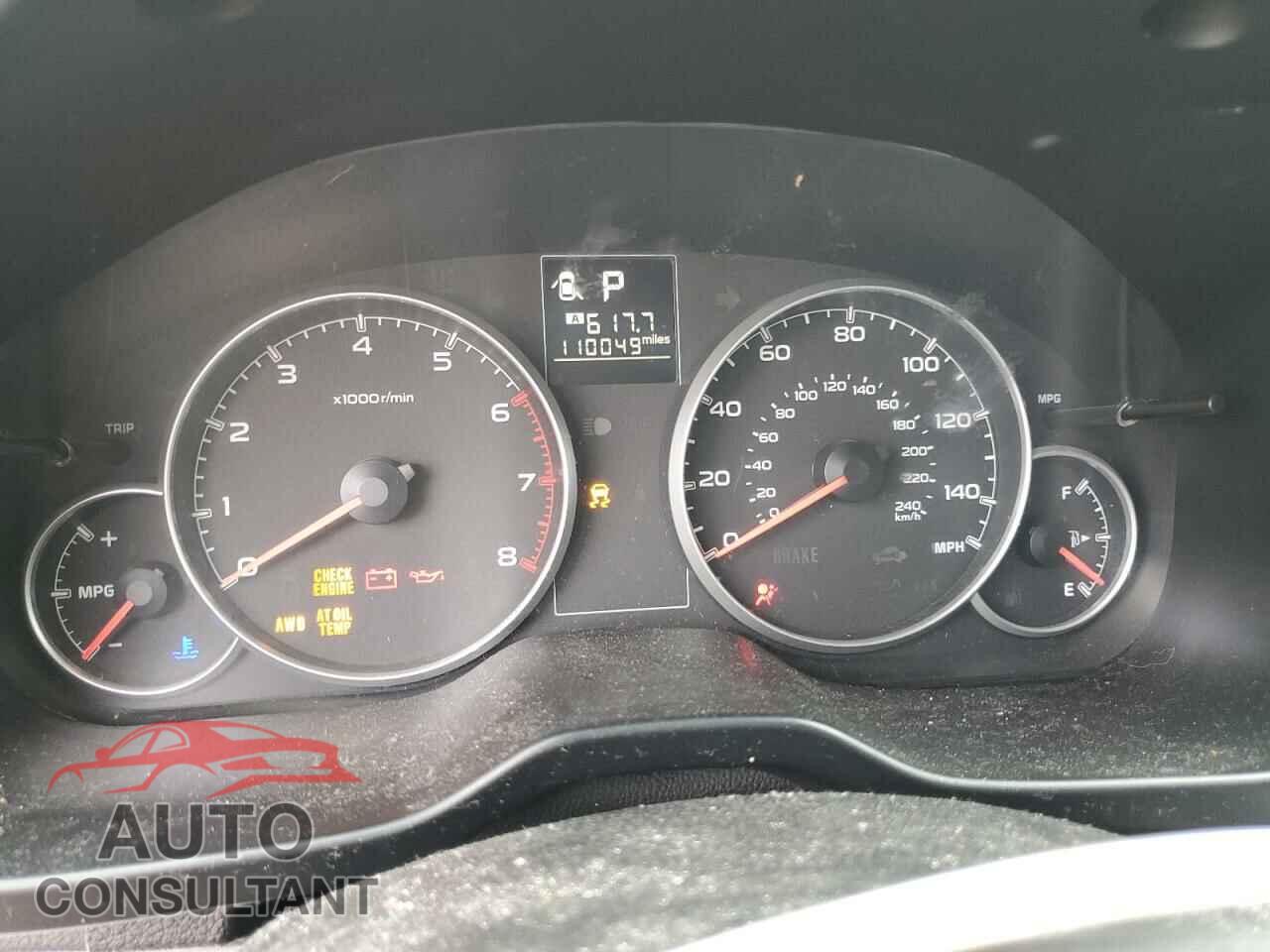 SUBARU OUTBACK 2013 - 4S4BRBCC8D3258010