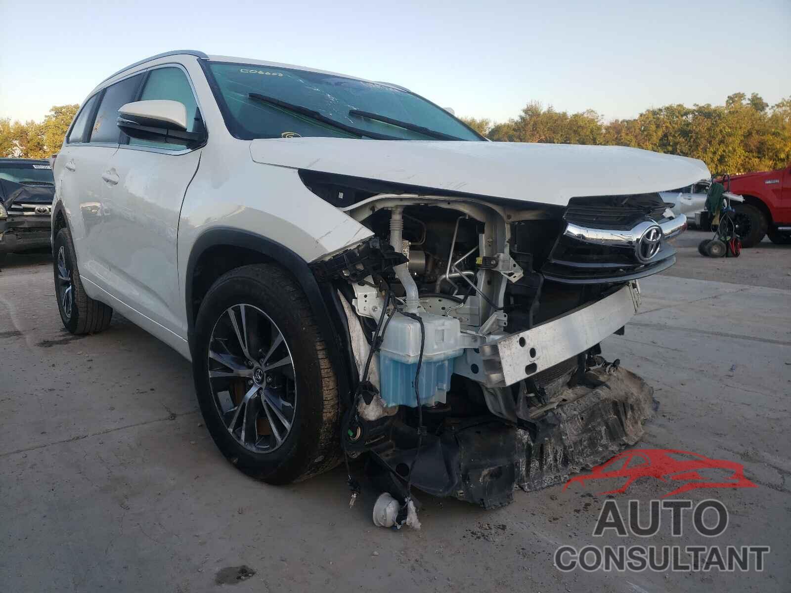 TOYOTA HIGHLANDER 2016 - 5TDKKRFH5GS506600