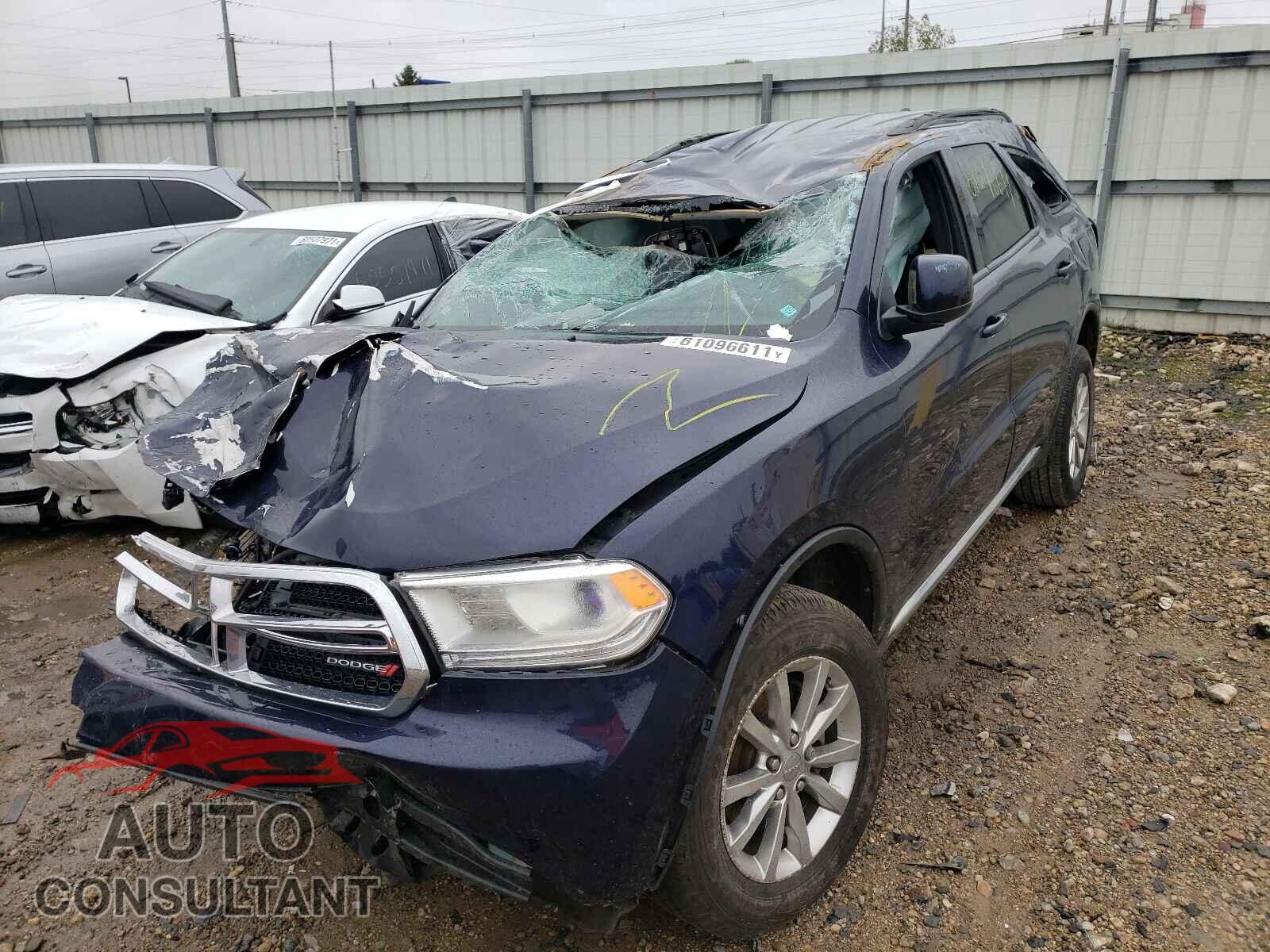 DODGE DURANGO 2017 - 1C4RDJAG6HC667100