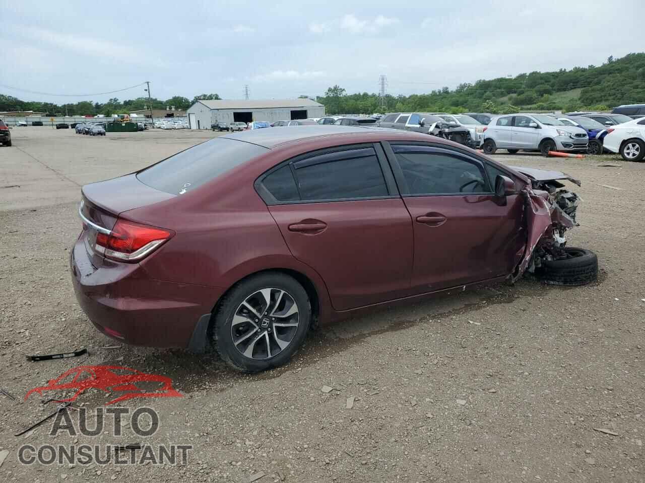 HONDA CIVIC 2013 - 2HGFB2F89DH500433