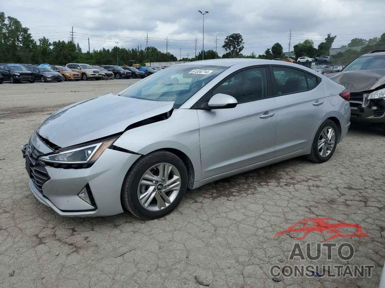 HYUNDAI ELANTRA 2019 - KMHD84LF9KU736492