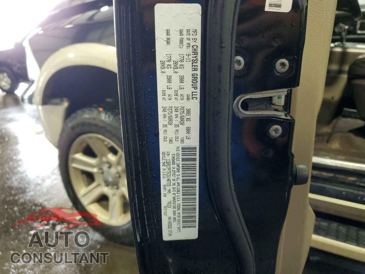 DODGE RAM 1500 2012 - 1C6RD7PT5CS146723