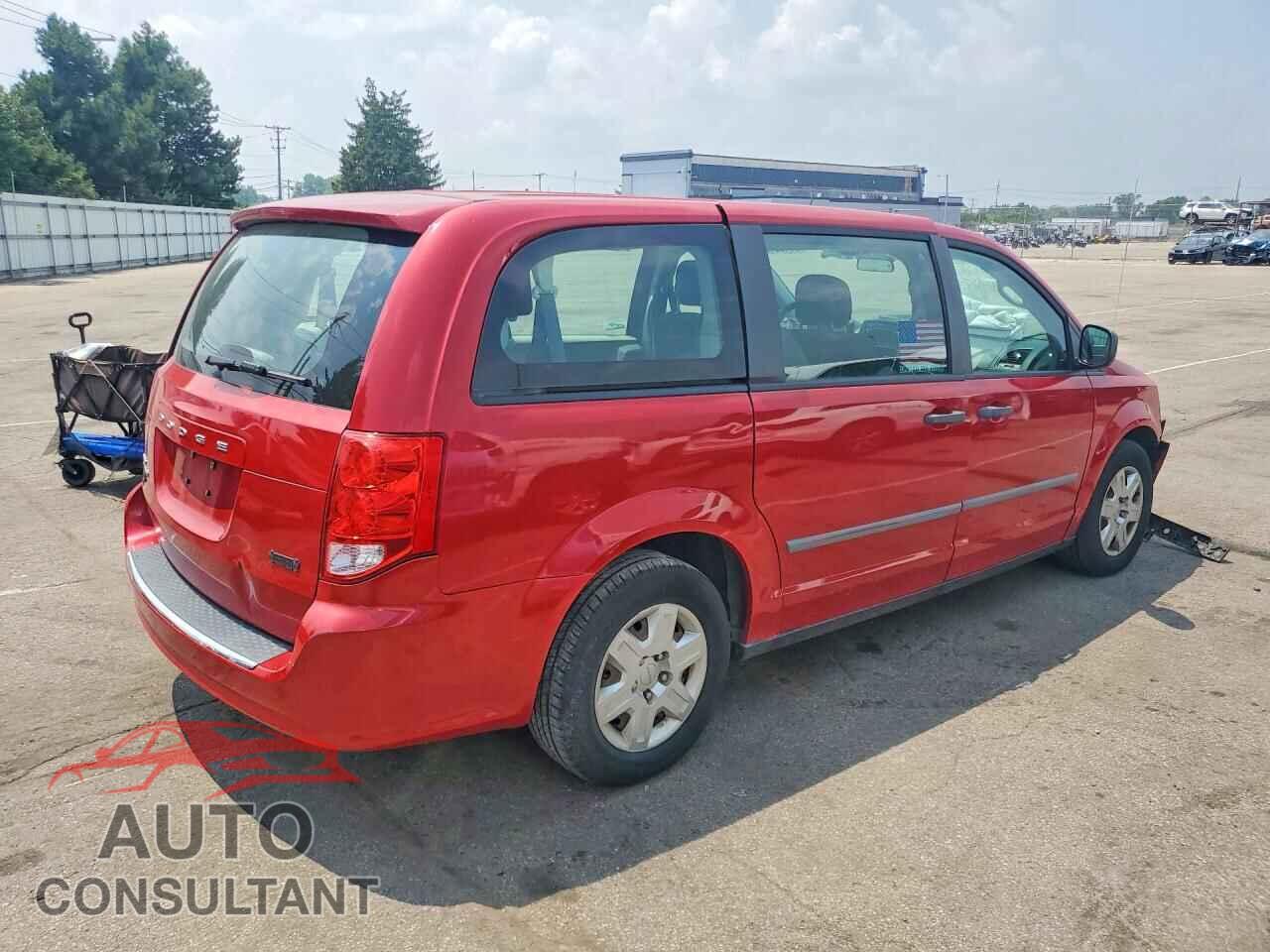 DODGE CARAVAN 2012 - 2C4RDGBG2CR182230