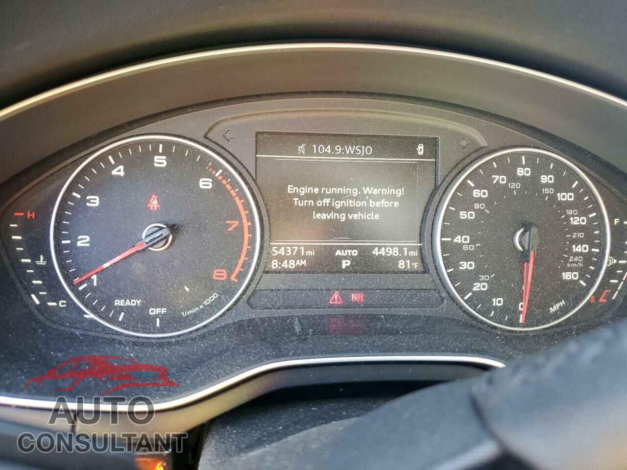 AUDI A4 2017 - WAUGNAF42HN004613