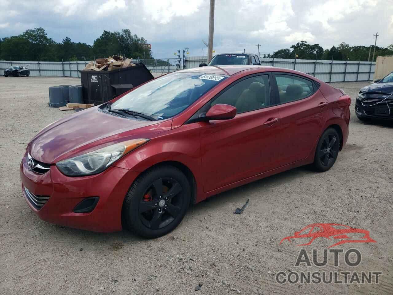 HYUNDAI ELANTRA 2013 - KMHDH4AE9DU713226