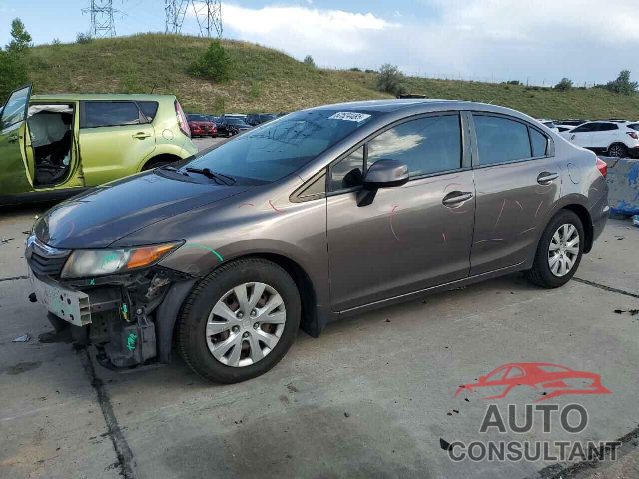 HONDA CIVIC 2012 - 2HGFB2F52CH572806