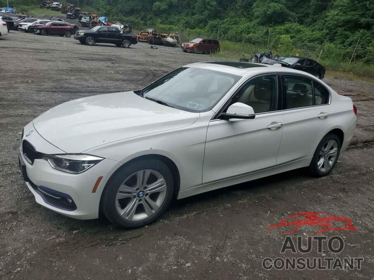 BMW 3 SERIES 2017 - WBA8D9G54HNT91162