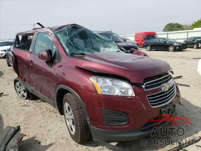 CHEVROLET TRAX 2016 - 3GNCJKSB5GL272648