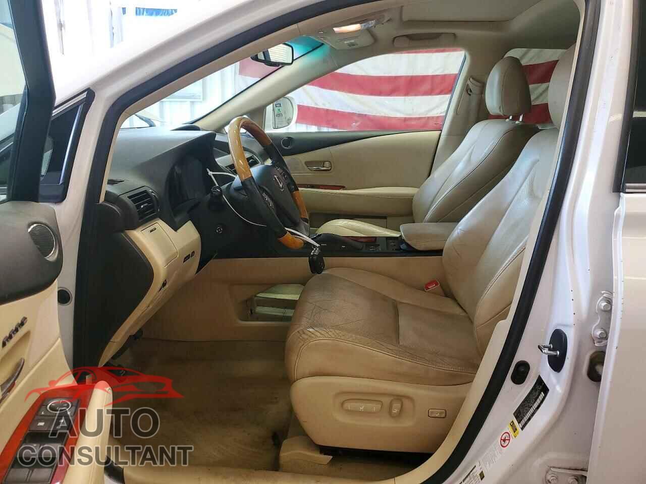 LEXUS RX350 2012 - 2T2BK1BA2CC125036