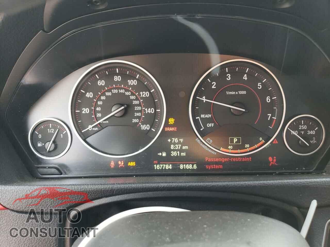 BMW 3 SERIES 2014 - WBA3A5C50EP601449