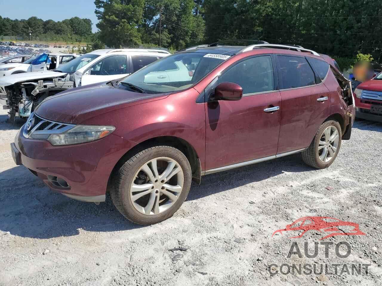 NISSAN MURANO 2011 - JN8AZ1MU3BW069850