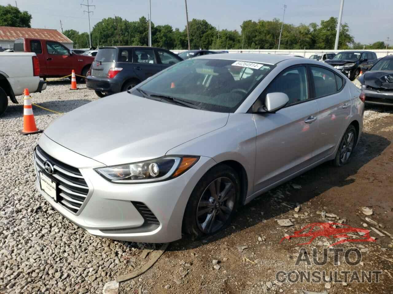 HYUNDAI ELANTRA 2018 - KMHD84LF1JU449338