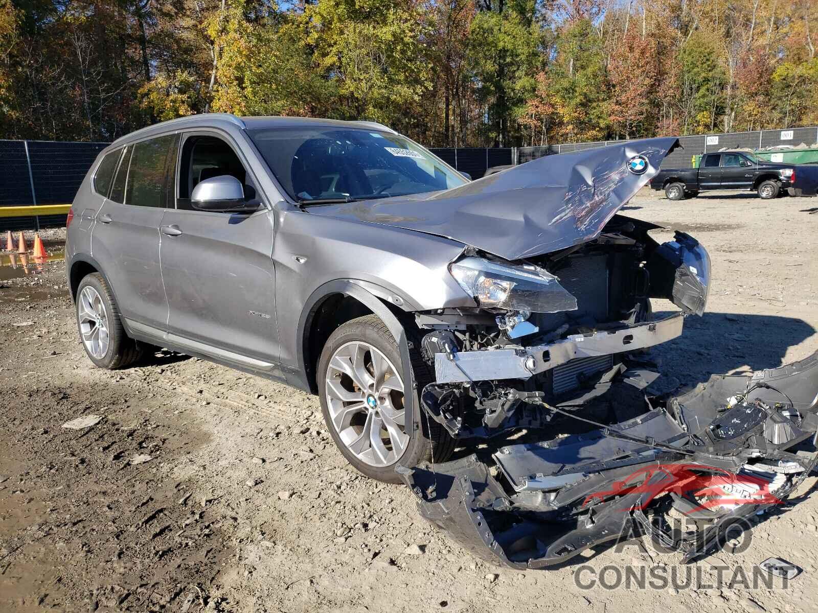 BMW X3 2017 - 5UXWX9C39H0W75405