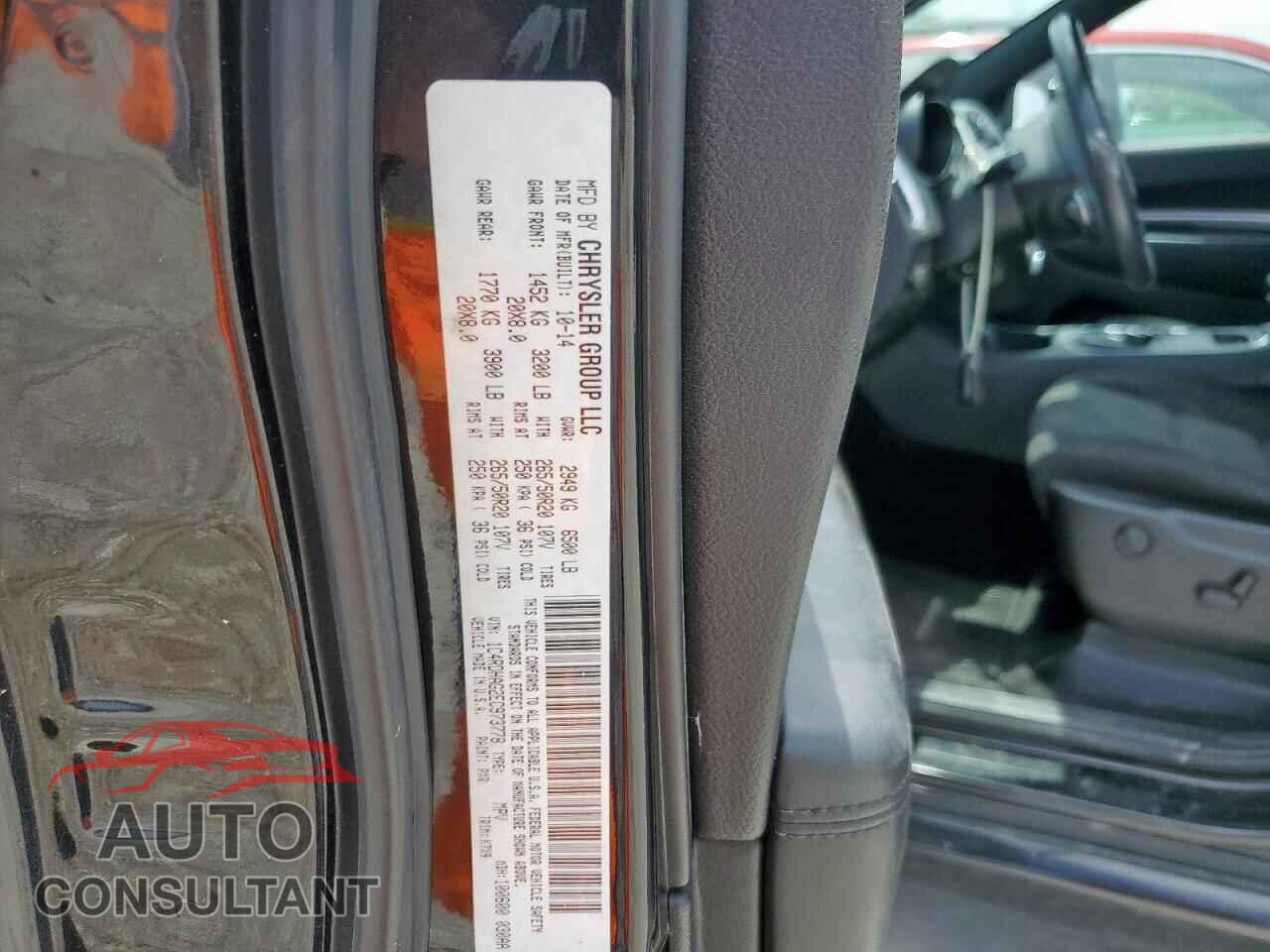 DODGE DURANGO 2014 - 1C4RDHAG2EC973778