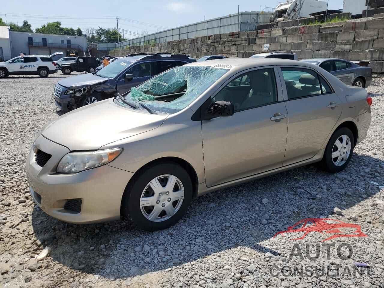 TOYOTA COROLLA 2009 - 2T1BU40E79C130456