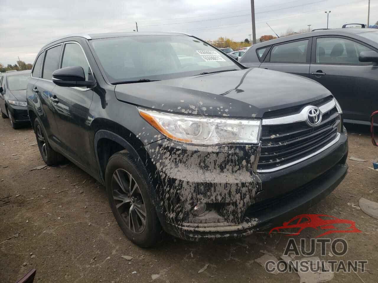 TOYOTA HIGHLANDER 2016 - 5TDKKRFH7GS156077