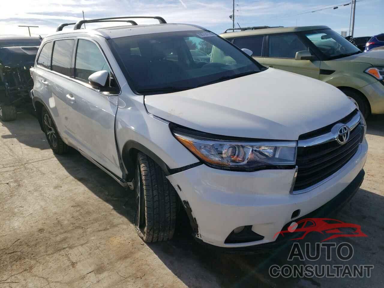 TOYOTA HIGHLANDER 2016 - 5TDJKRFH5GS348397
