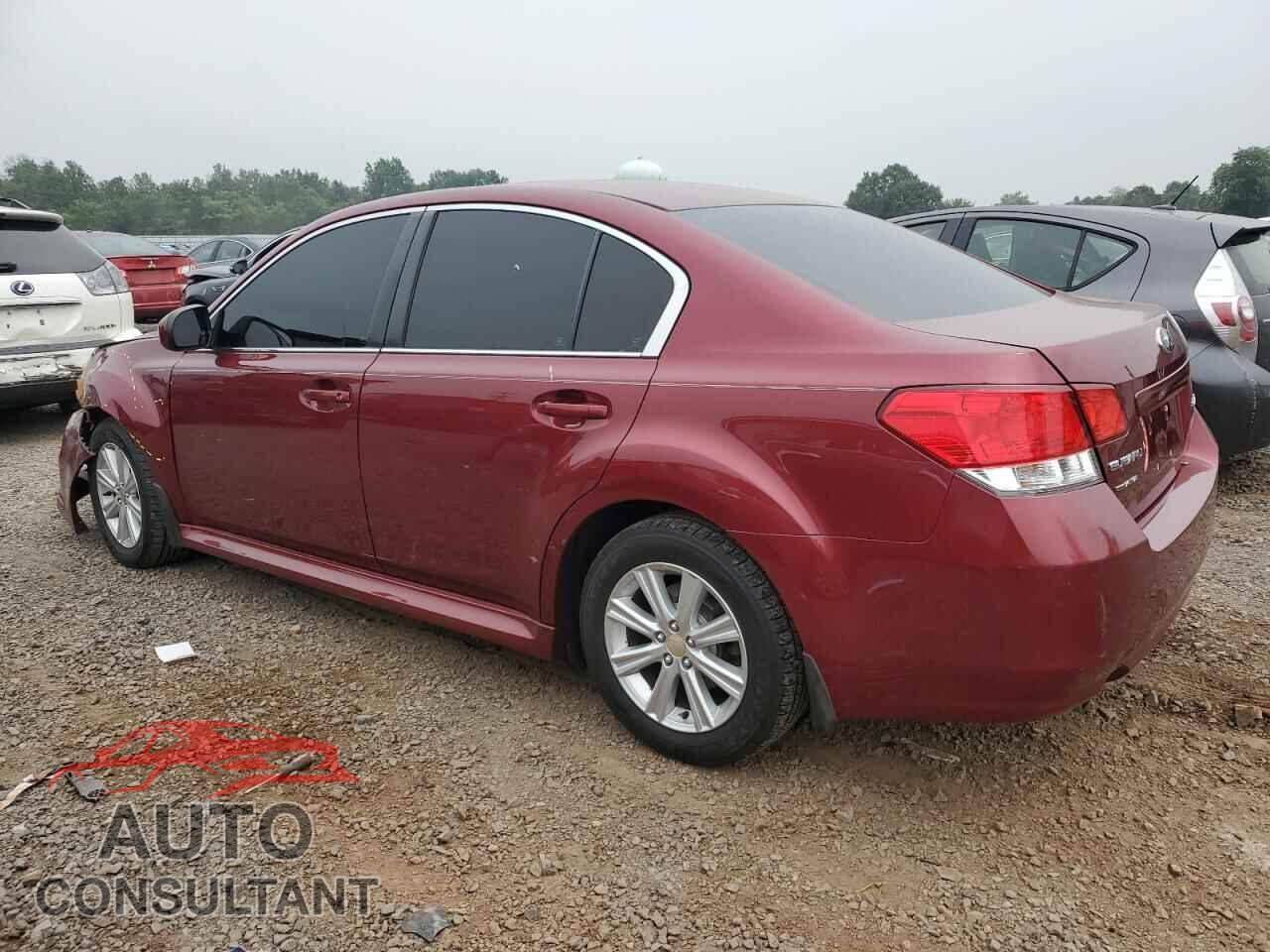 SUBARU LEGACY 2012 - 4S3BMBB66C3020217