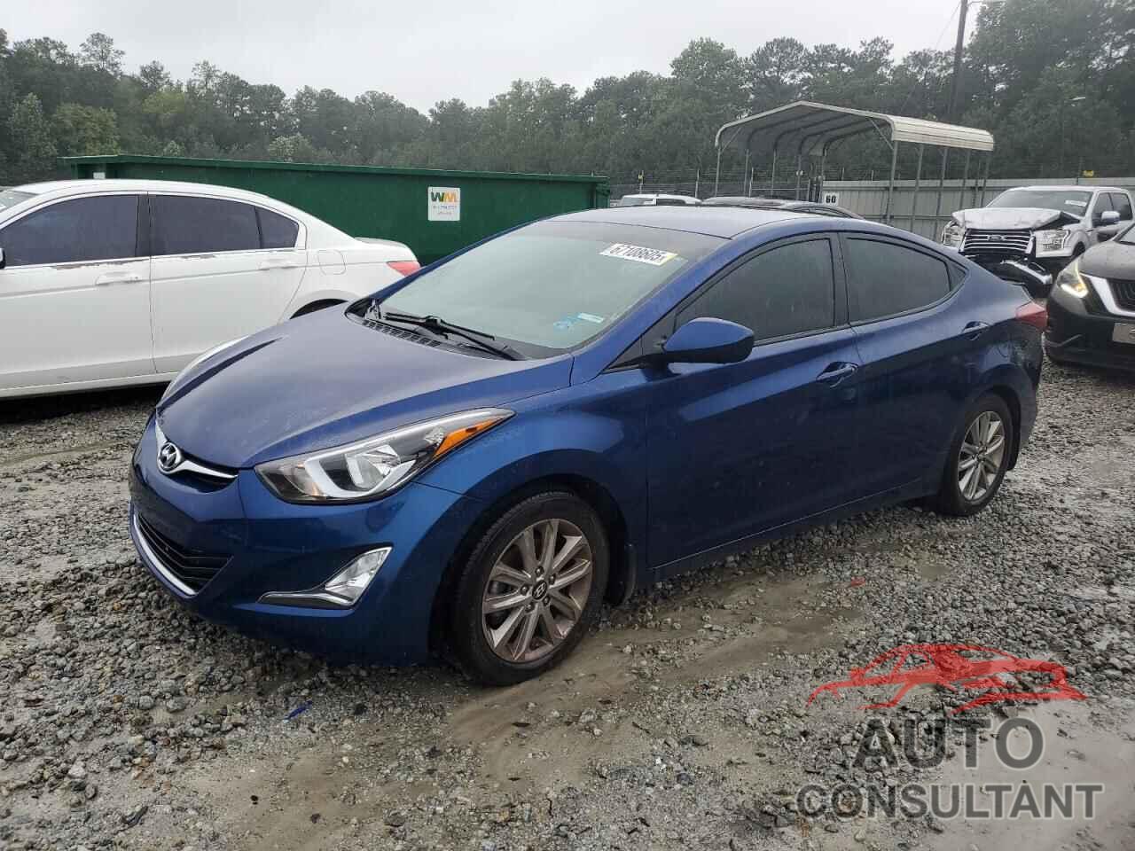 HYUNDAI ELANTRA 2016 - 5NPDH4AE9GH662149