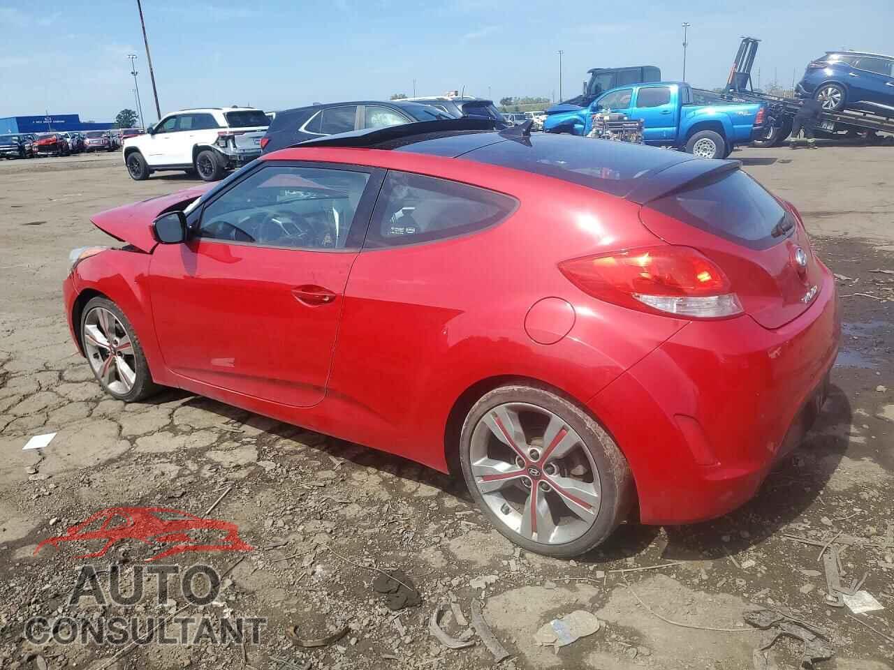 HYUNDAI VELOSTER 2013 - KMHTC6AD3DU086083