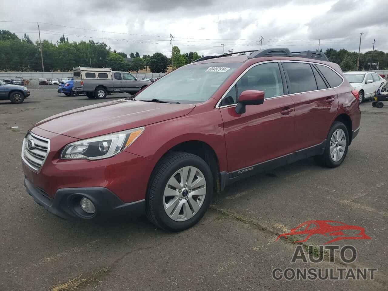 SUBARU OUTBACK 2016 - 4S4BSACC6G3345150