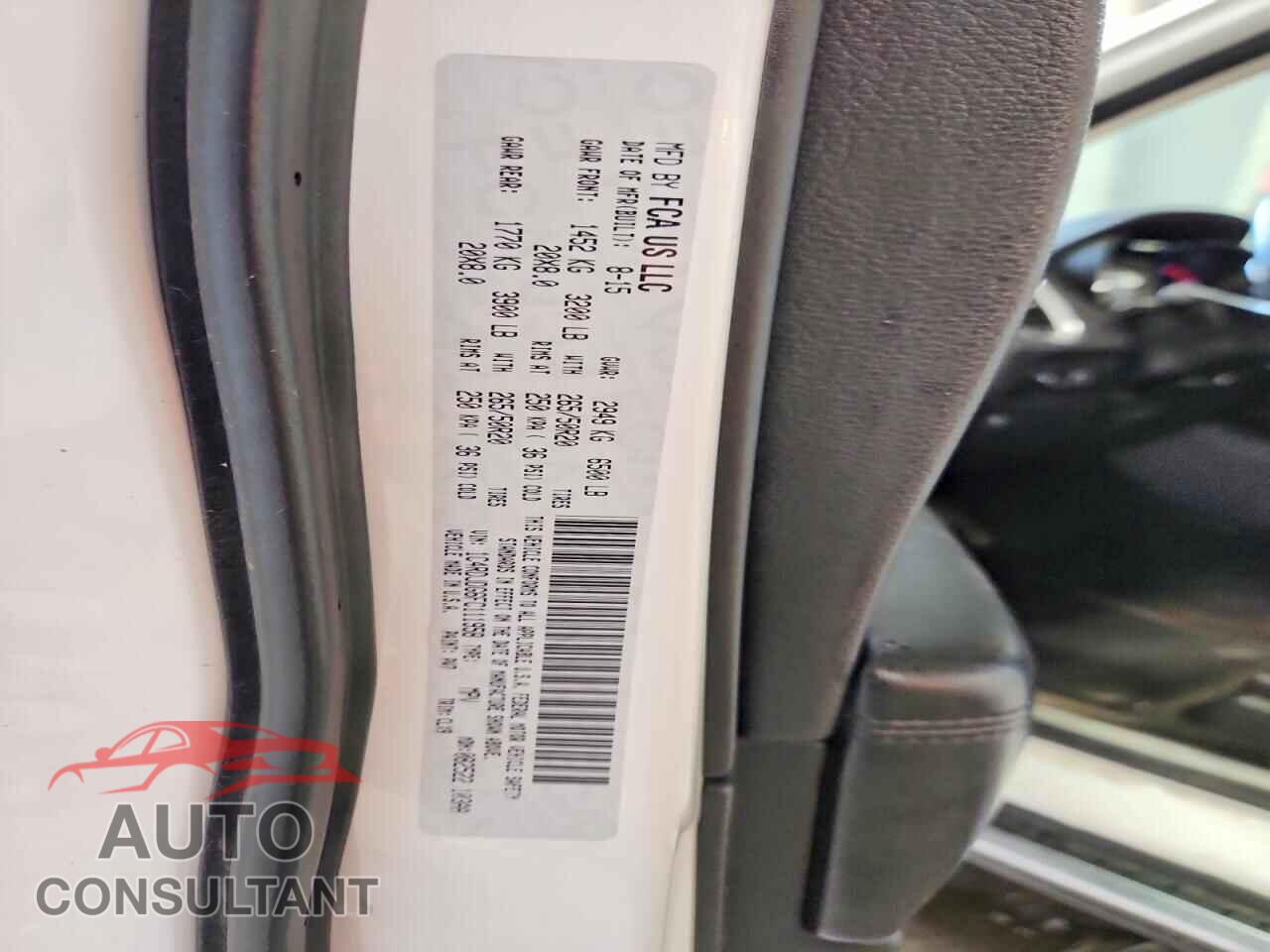DODGE DURANGO 2015 - 1C4RDJDG6FC111958
