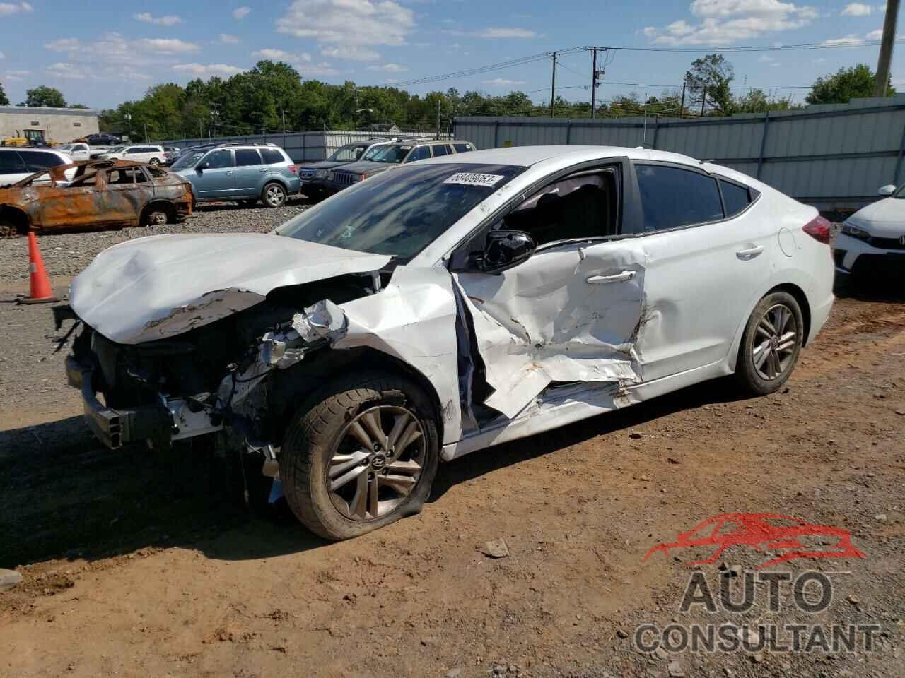 HYUNDAI ELANTRA 2019 - 5NPD84LF6KH480181