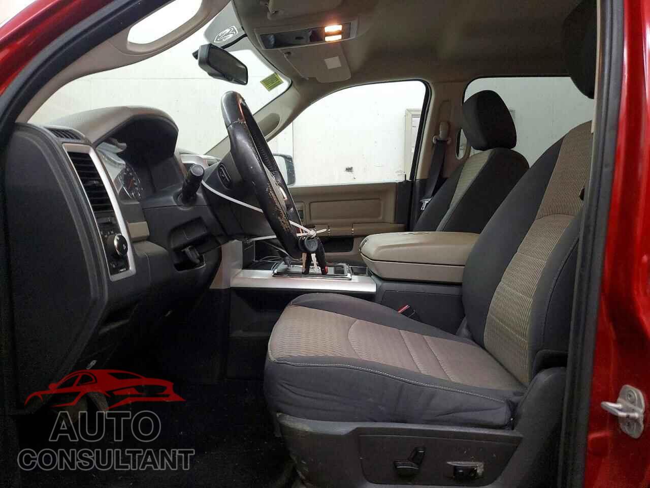 DODGE RAM 1500 2010 - 1D7RV1CTXAS154392
