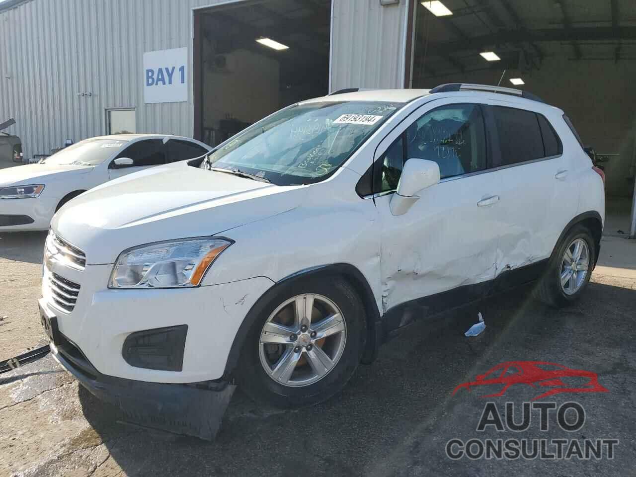 CHEVROLET TRAX 2016 - KL7CJLSB4GB619805