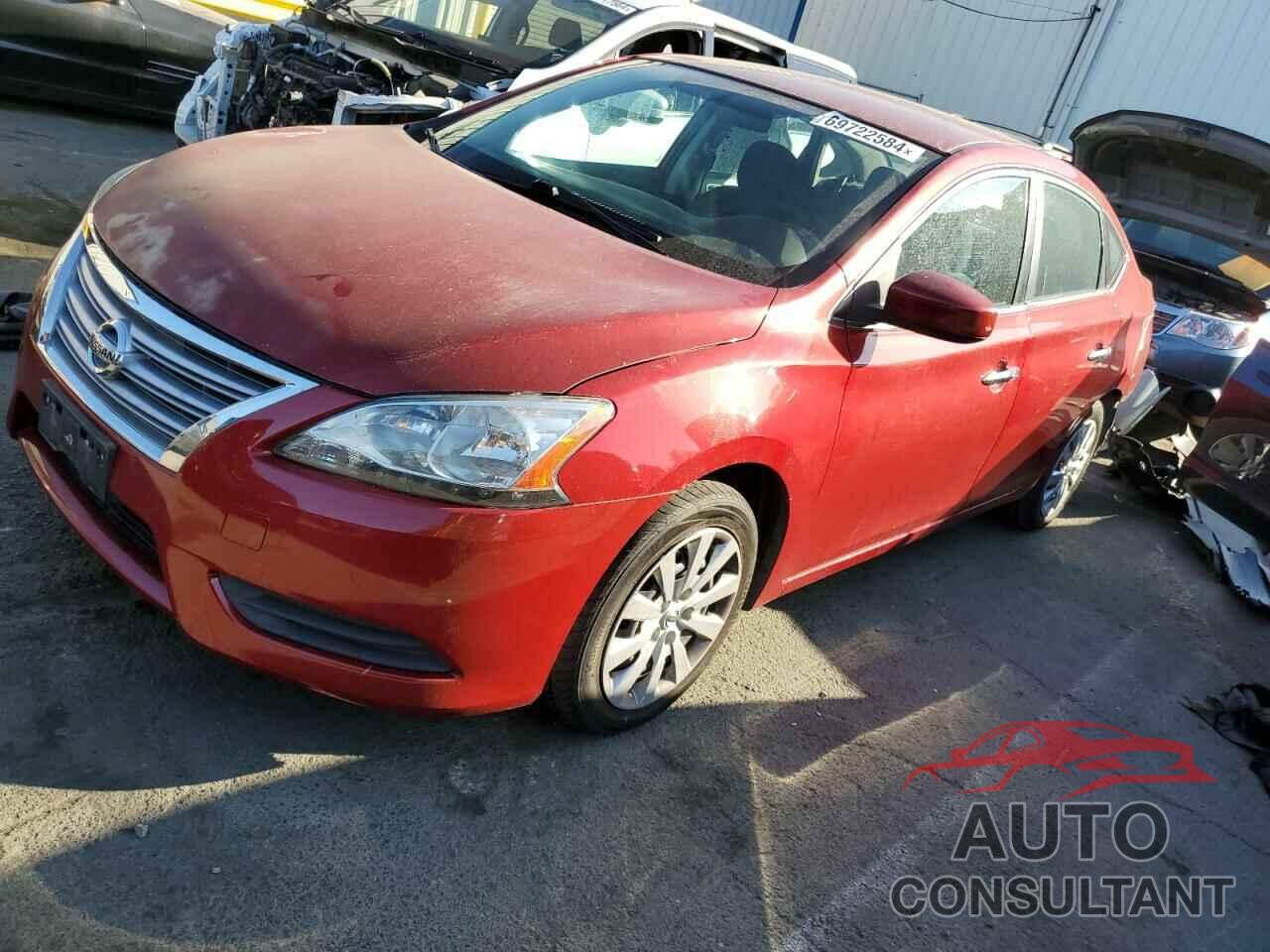 NISSAN SENTRA 2013 - 3N1AB7AP3DL787315