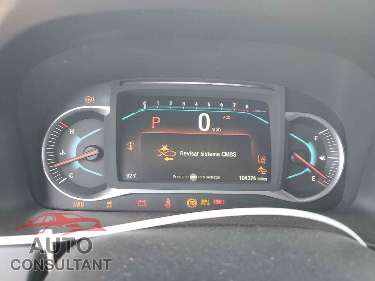 HONDA PILOT 2019 - 5FNYF6H94KB071097