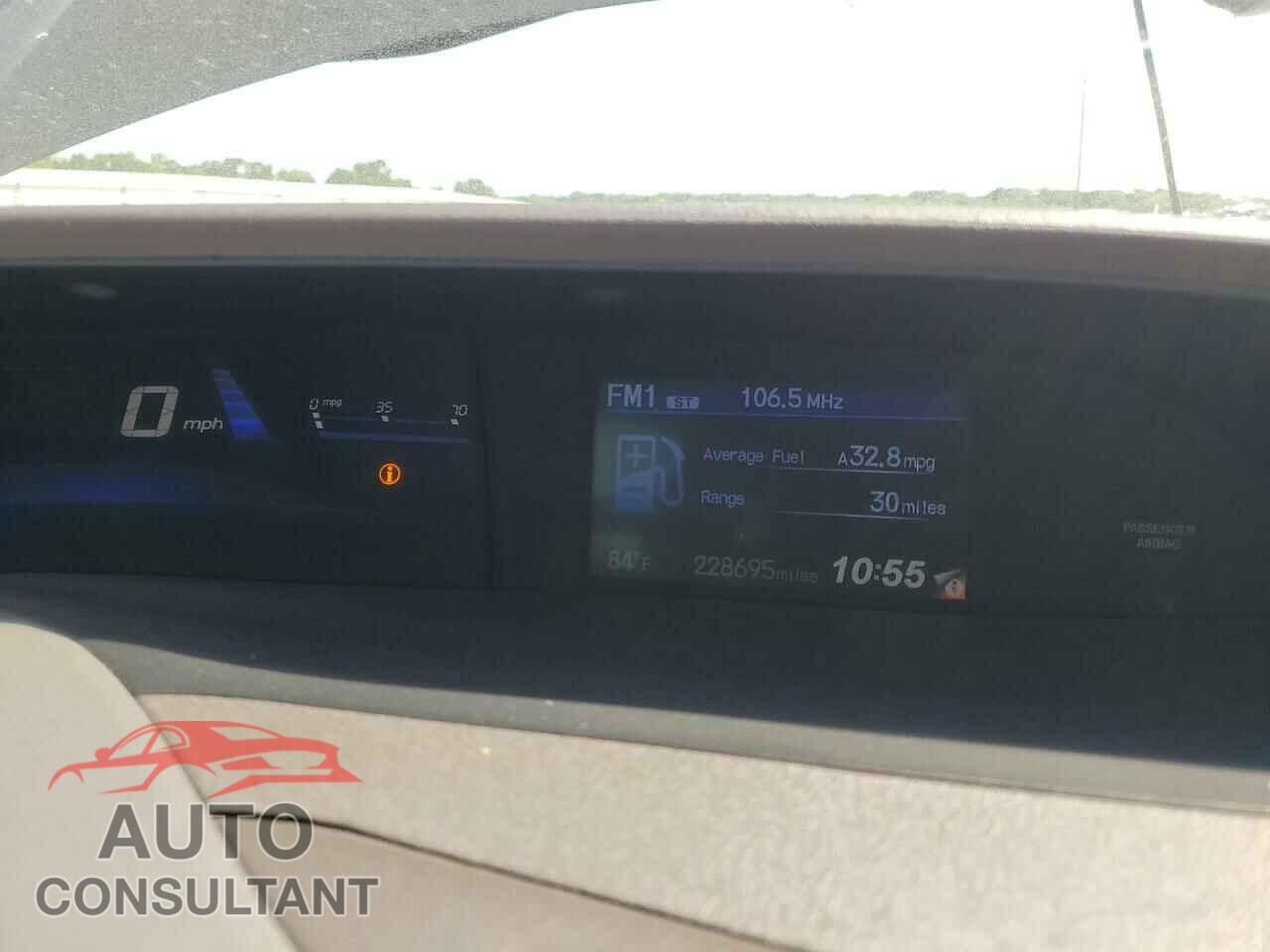 HONDA CIVIC 2012 - 19XFB2F98CE055250