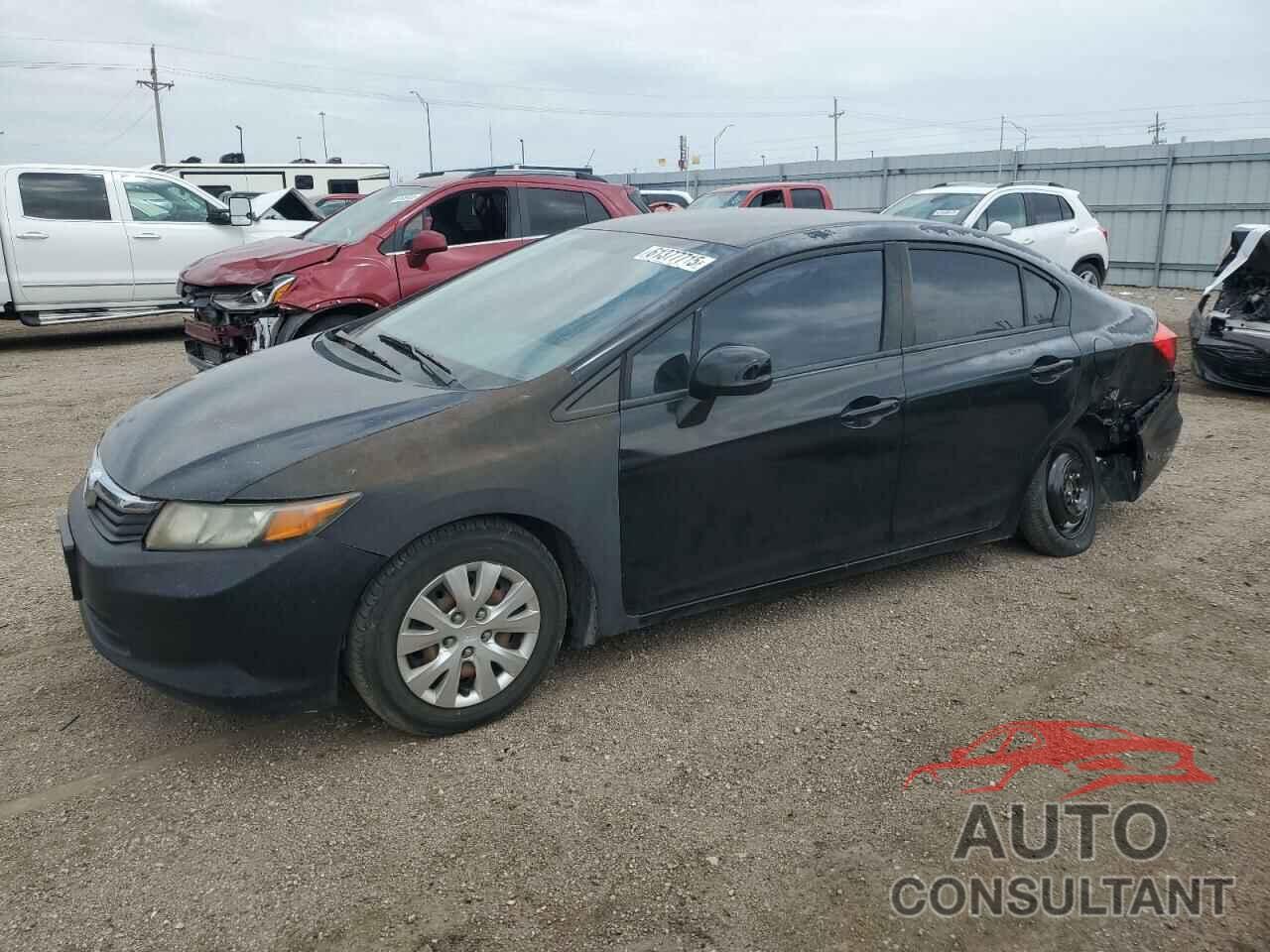 HONDA CIVIC 2012 - 2HGFB2F57CH581047