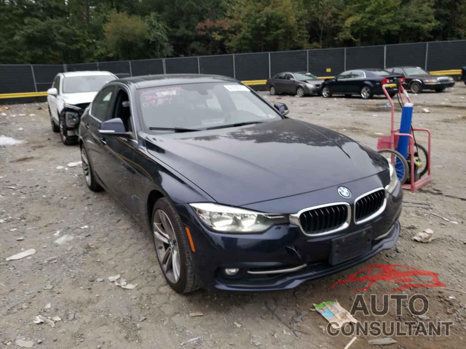 BMW 3 SERIES 2017 - WBA8D9C38HA011882