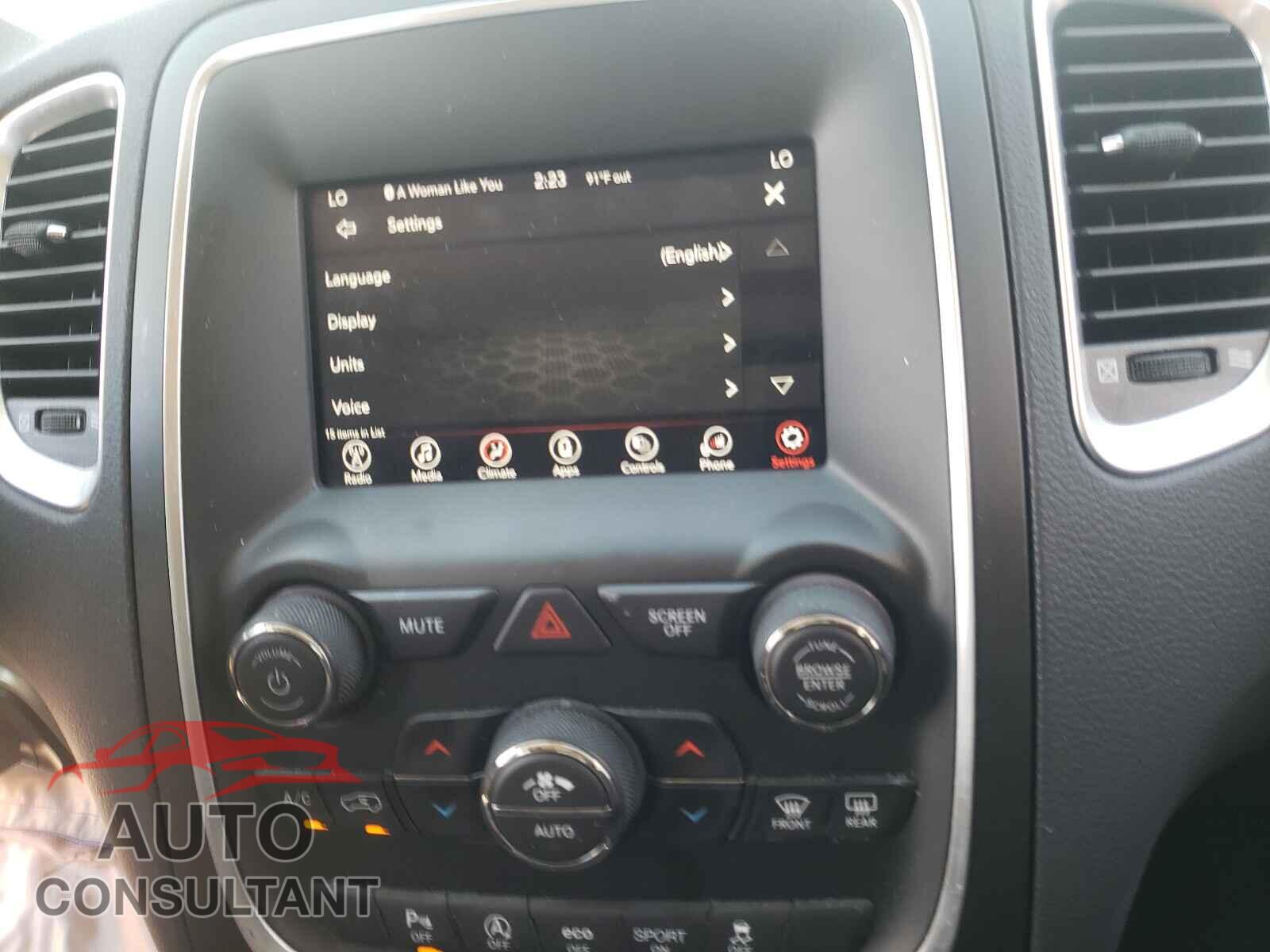 DODGE DURANGO 2020 - 1C4RDJAG1LC184445