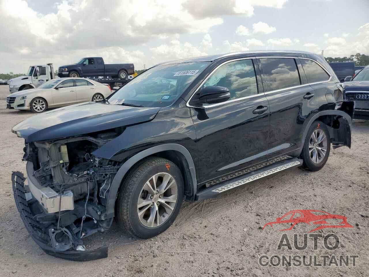 TOYOTA HIGHLANDER 2014 - 5TDJKRFH9ES023930
