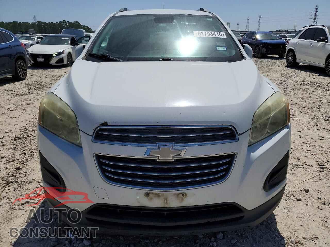 CHEVROLET TRAX 2016 - 3GNCJLSB2GL196232