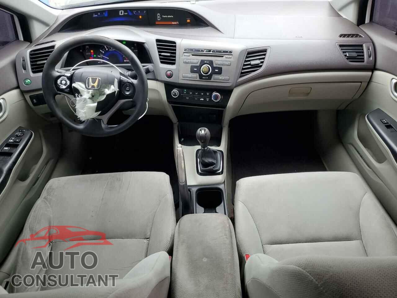 HONDA CIVIC 2012 - 19XFB2E58CE060642
