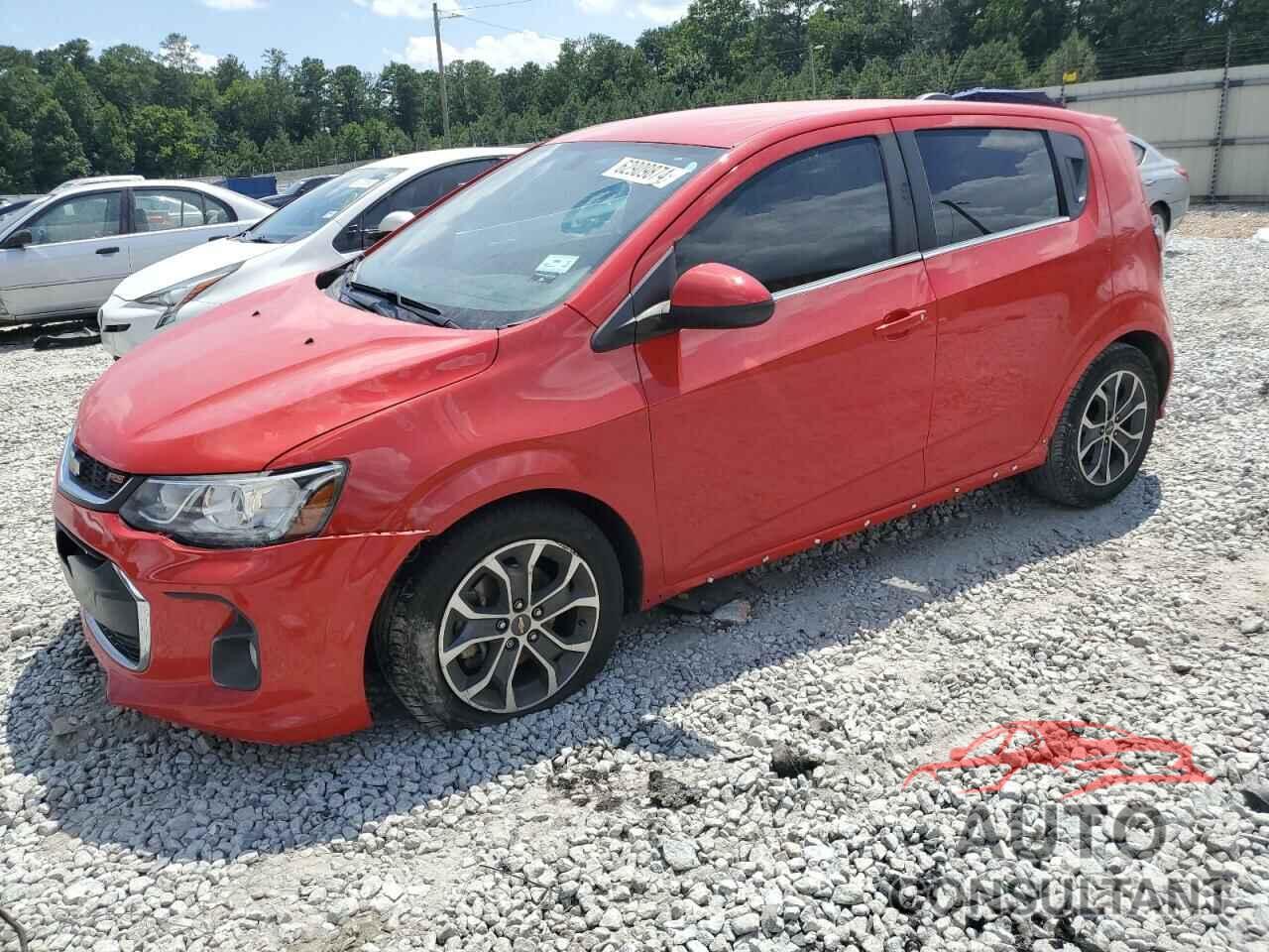 CHEVROLET SONIC 2017 - 1G1JD6SH2H4168461