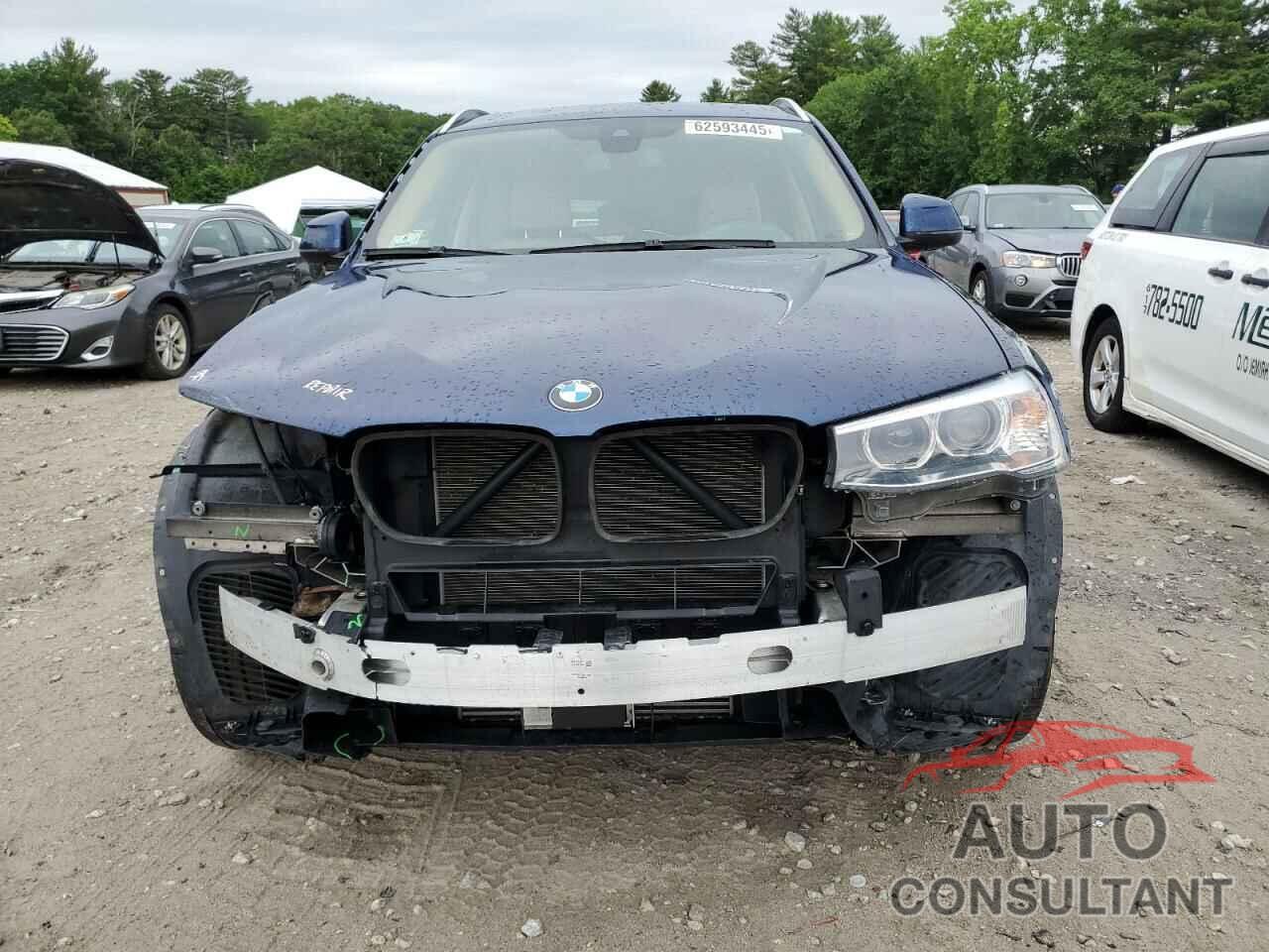 BMW X3 2016 - 5UXWX9C55G0D81549
