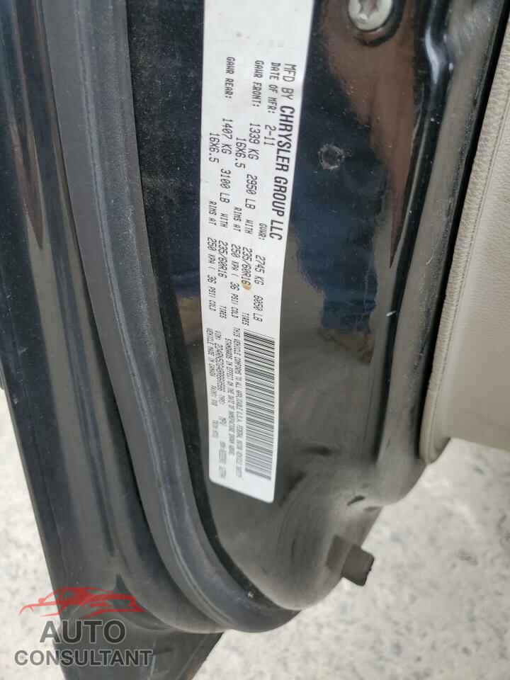 DODGE CARAVAN 2011 - 2D4RN5DG4BR660566