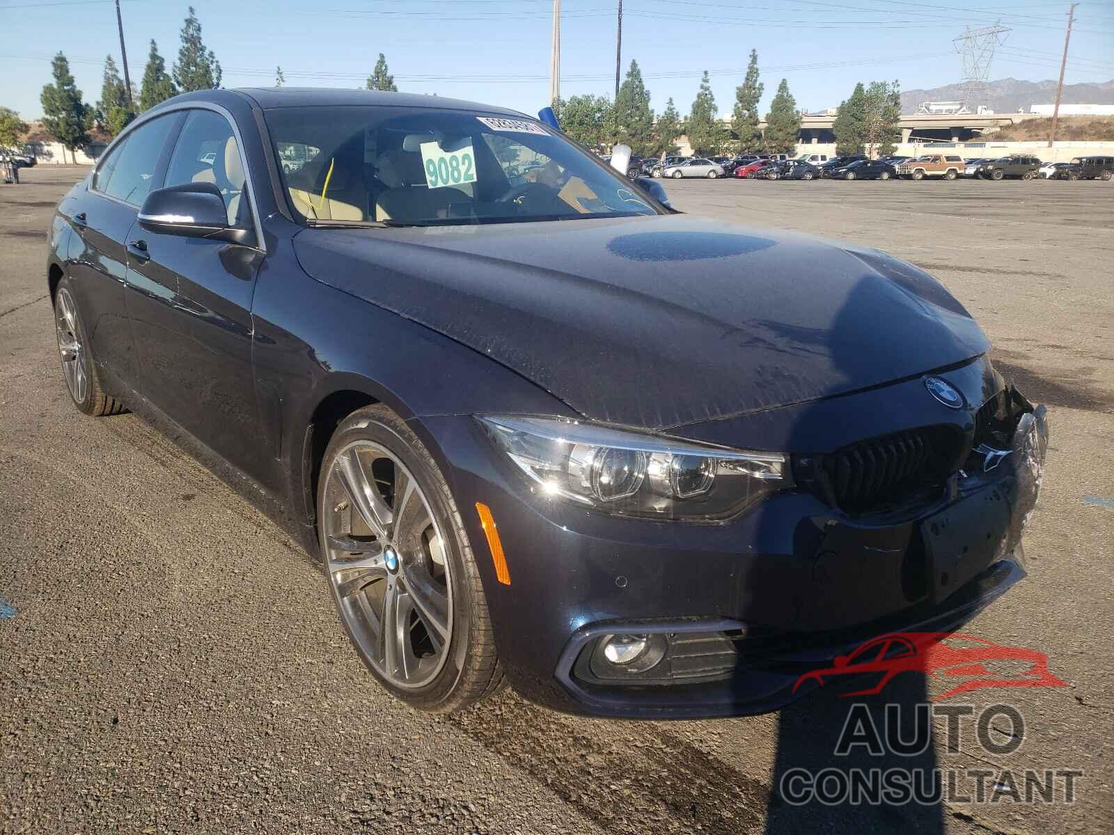 BMW 4 SERIES 2019 - WBA4J1C55KBM18702