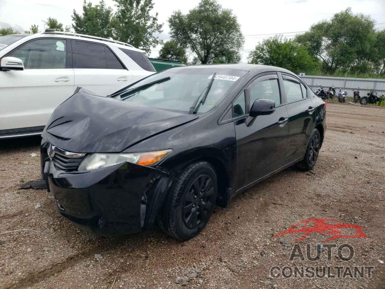 HONDA CIVIC 2012 - 19XFB2F50CE059693