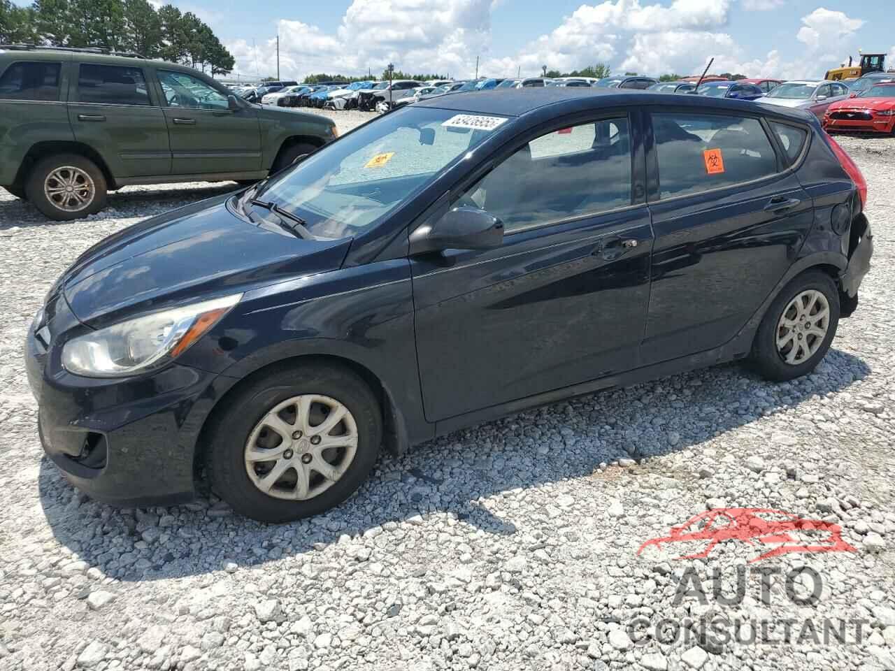 HYUNDAI ACCENT 2012 - KMHCT5AE4CU050128