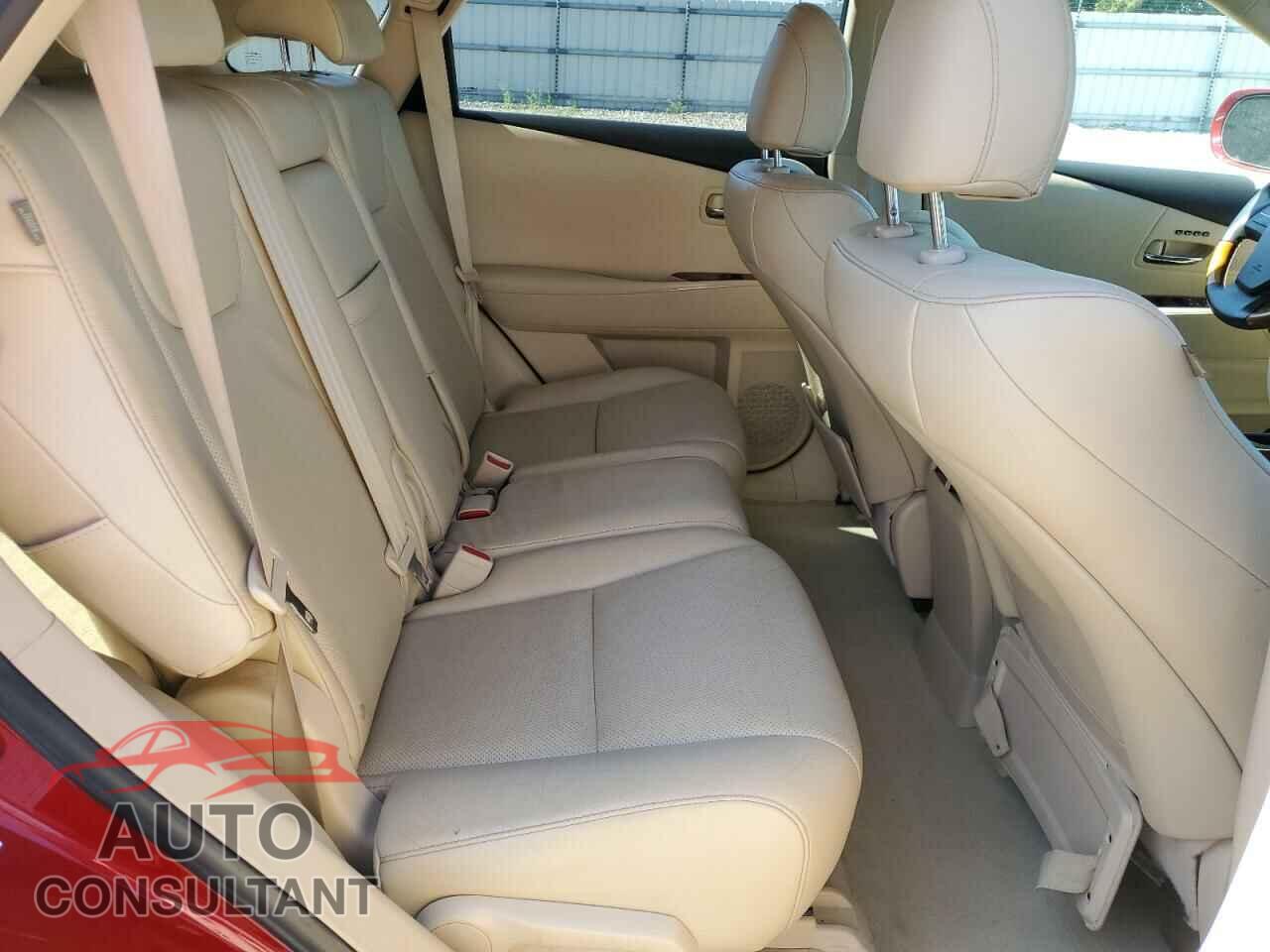 LEXUS RX350 2010 - 2T2BK1BA1AC064436