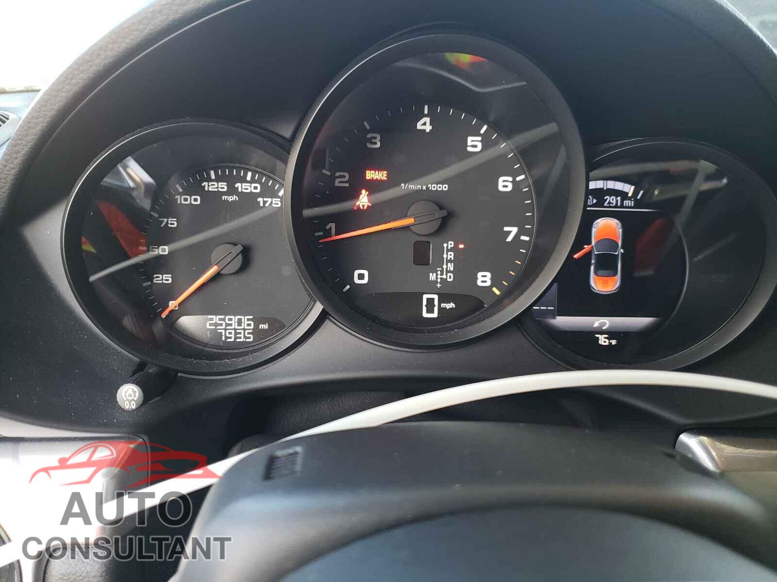 PORSCHE BOXSTER 2018 - WP0CA2A85JS210870